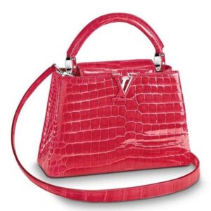 Replica Louis Vuitton Capucines Mini Crocodile Bag N93163 BLV807