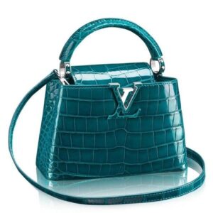 Replica Louis Vuitton Capucines Mini Crocodile Bag N93906 BLV811