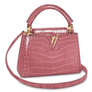 Replica Louis Vuitton Capucines Mini Crocodile Bag N95003 BLV799