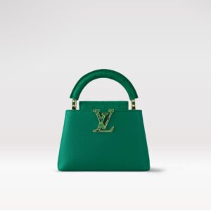 Replica Louis Vuitton Capucines Mini LV Bag Emerald Green M21164