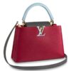 Replica Louis Vuitton Capucines PM Bag In Quilting Lambskin M55366 BLV852