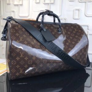 Replica Louis Vuitton Keepall Bandouliere 50 Monogram Glaze M43899 2