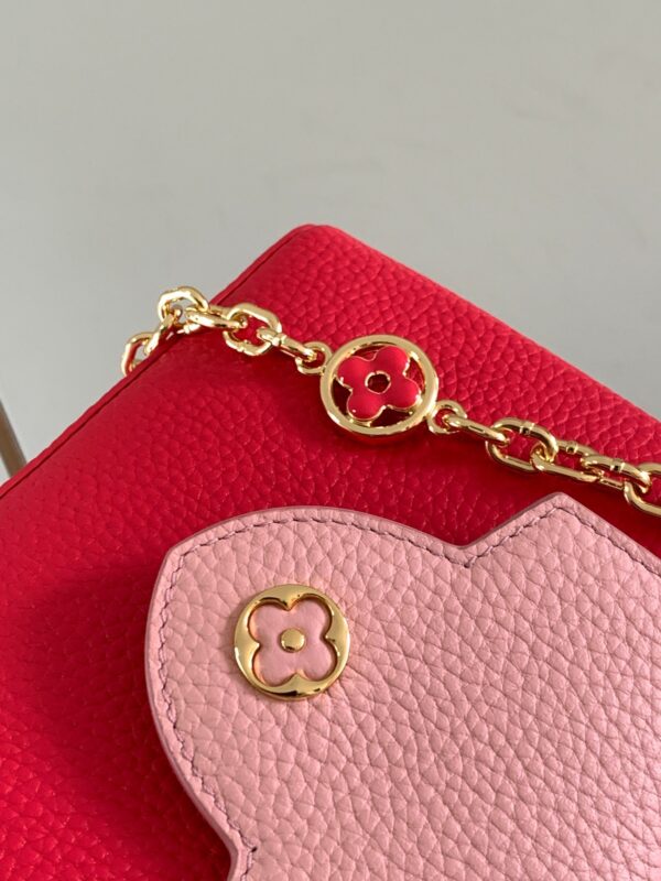 Replica Louis Vuitton Capucines Mini LV Bag Fresh Pink M20845 9