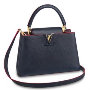 Replica Louis Vuitton Capucines PM Bag Taurillon Leather M43934 BLV837