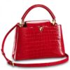 Replica Louis Vuitton Capucines PM Crocodile Bag N92967 BLV831 2