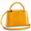 Replica Louis Vuitton Capucines PM Crocodile Bag N93594 BLV833 2