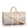 Replica Louis Vuitton Keepall Bandouliere 55 Monogram Stripes Eclipse M45966