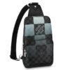 Replica Louis Vuitton Avenue Sling Bag Damier Graphite Giant N40404 BLV864 2