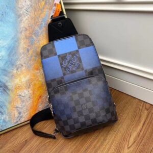 Replica Louis Vuitton Avenue Sling Bag Damier Graphite Giant N40404 BLV864 2