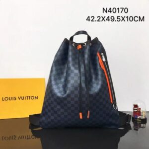 Replica LV N40170 Louis Vuitton Drawstring Backpack 2