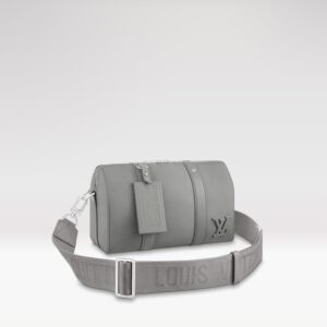 Replica Louis Vuitton LV CITY KEEPALL Gray M59328