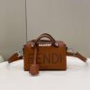 Replica Fendi 8BL145 By The Way Mini Black leather small Boston bag