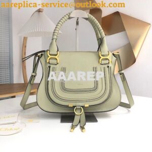 Replica Chloe Marcie Medium Satchel Bag Matcha