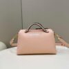 Replica Fendi 8BL146 By The Way Medium White leather Boston bag 2