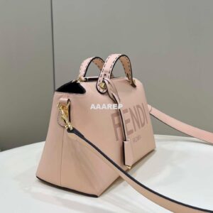 Replica Fendi 8BL146 By The Way Medium Pink leather Boston bag 2