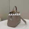 Replica Fendi 8BN244 Peekaboo Iconic Mimi Green Leather 8315 Bag 2