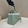 Replica Fendi 8BN244 Peekaboo Iconic Mimi Gray Leather 8315 Bag