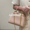 Replica Fendi 8BN244 Peekaboo Iconic Mimi Rose red Leather 8315 Bag 2