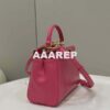 Replica Fendi 8BN244 Peekaboo Iconic Mimi Pink Leather 8315 Bag