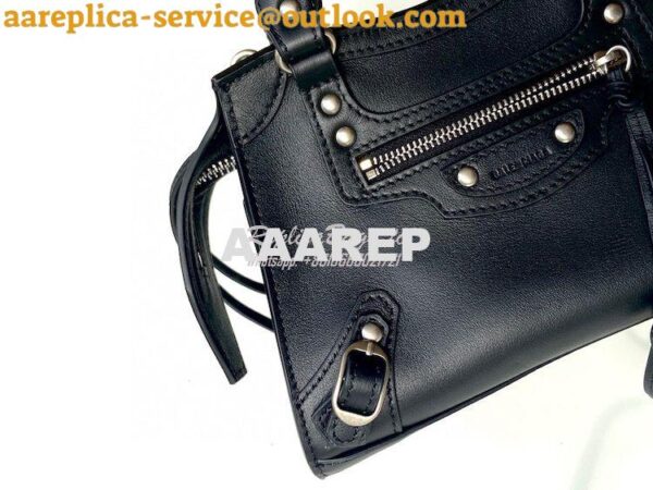 Replica Balenciaga Neo Classic Top Handle Bag in Smooth Calfskin 63852 5