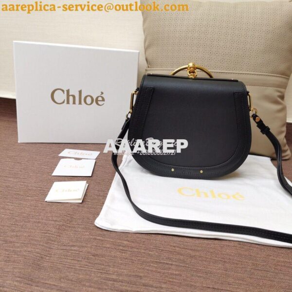 Replica Chloe Nile Bracelet Bag Black 3