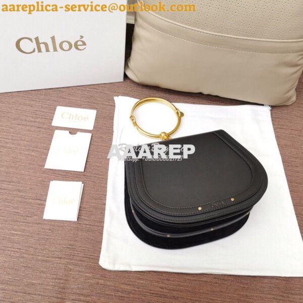 Replica Chloe Nile Bracelet Bag Black 9