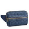 Replica Louis Vuitton Outdoor Bumbag Blue Denim M44741 BLV855