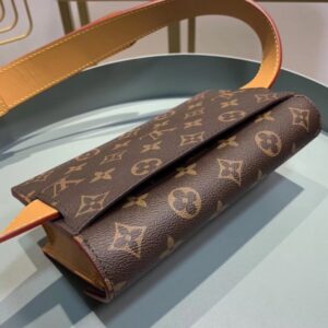 Replica Louis Vuitton S Lock Belt Pouch PM Bag Monogram Canvas M44667 BLV857 2