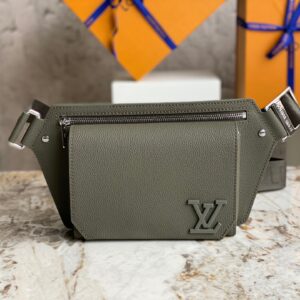 Replica Louis Vuitton TAKEOFF SLING Khaki LV Bag M21364 2