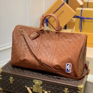 Replica Louis Vuitton LVXNBA Keepall Bandouliere 50 Bag M57973 2