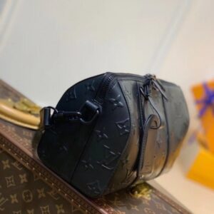 Replica Louis Vuitton City Keepall Bag In Monogram Seal Leather M57955 2