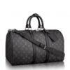 Replica Louis Vuitton Keepall 50 Damier Azur N41430 2