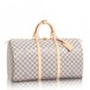 Replica Louis Vuitton Keepall 55 Bandouliere Monogram Eclipse M40605 2