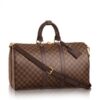 Replica Louis Vuitton Keepall Bandouli??re 45 Damier Azur N48223