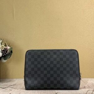 Replica Louis Vuitton New Pouch Damier Graphite N60417 BLV895 2