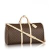 Replica Louis Vuitton Keepall Bandouli??re 55 Monogram Macassar M56714