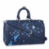 Replica Louis Vuitton Keepall Bandouliere 45 Bag Monogram Empreinte M45532 2