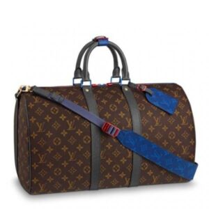 Replica Louis Vuitton Keepall Bandouliere 45 Monogram Taiga M43856