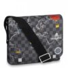 Replica Louis Vuitton Besace Zippee Monogram Eclipse M45216 BLV909