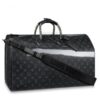 Replica Louis Vuitton Keepall Bandouliere 50 Monogram Eclipse M45392 2