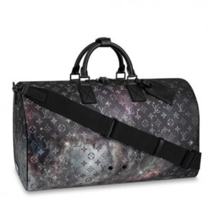 Replica Louis Vuitton Keepall bandouliere 50 Monogram Galaxy M44166