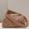 Replica Fendi 8BP127 FENDI FIRST Medium Light Pink leather bag 2