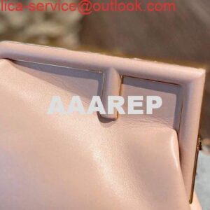 Replica Fendi 8BP127 FENDI FIRST Medium Pink leather bag 2