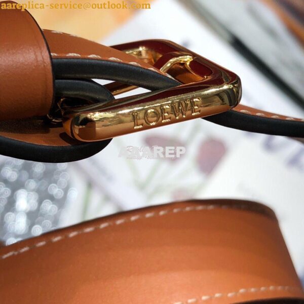 Replica Loewe Gate bumbag in Soft Calfskin 271922 Tan 7