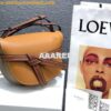 Replica Loewe Gate Small Bag 397511 Amber/Pink 2