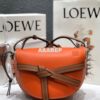 Replica Loewe Gate Small Bag 397511 Mocca/Yellow