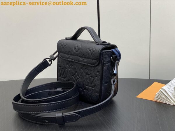 Replica Louis Vuitton Black Pico S-Lock LV Bag M83148 5