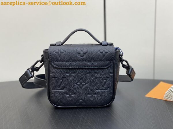 Replica Louis Vuitton Black Pico S-Lock LV Bag M83148 6