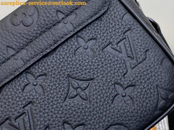 Replica Louis Vuitton Black Pico S-Lock LV Bag M83148 9