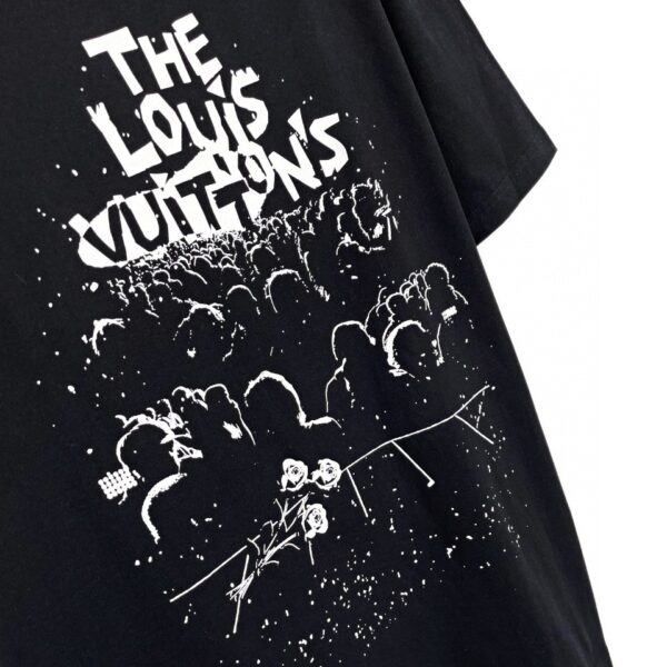 Replica Louis Vuitton LV CONCERT PRINT TSHIRT 1AARPA 6